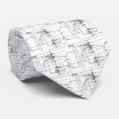 Atombombe Fat Man Krawatte (Gerollt)