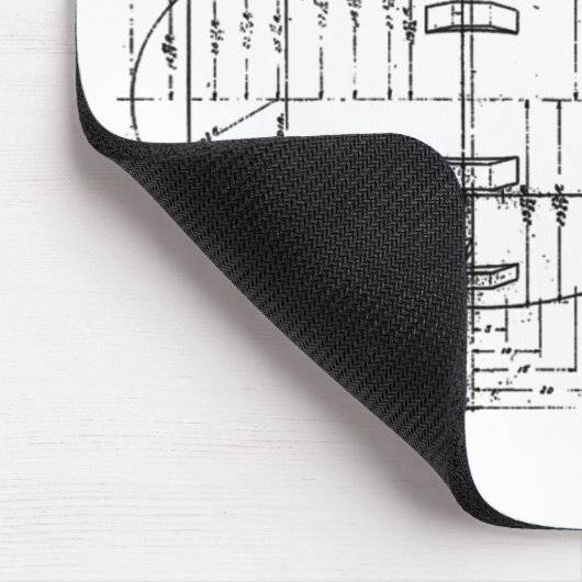 Atombombe Fat Man Mousepad (Ecke)