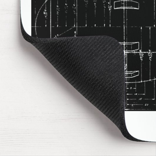 Atombombe Fat Man Mousepad (Ecke)