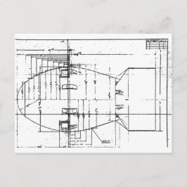 Atombombe Fat Man Postkarte