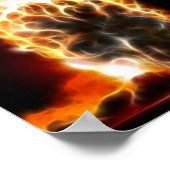 Atombombe Poster (Ecke)