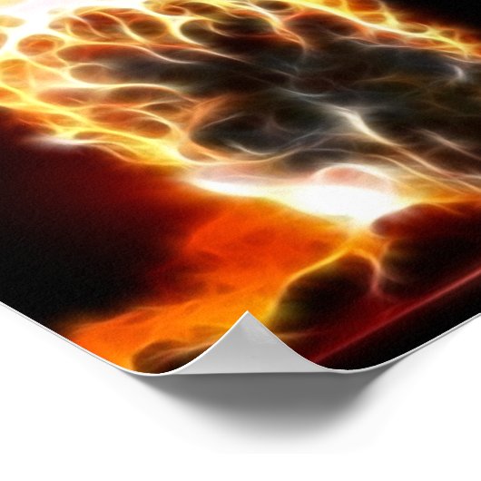 Atombombe Poster (Ecke)