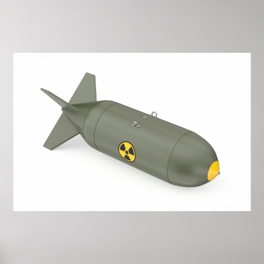 Atombombe Poster (Vorne)