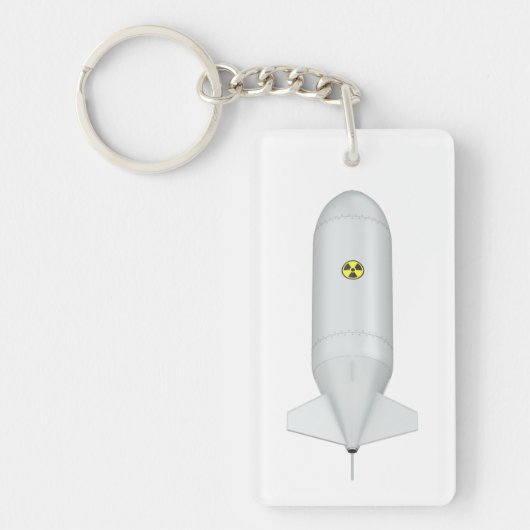 Atombombe Schlüsselanhänger (Vorderseite)