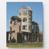 Atombombendom, Hiroshima, Japan Fotoplatte (Vorderseite)