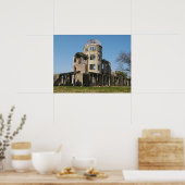 Atombombendom, Hiroshima, Japan Poster (Küche)