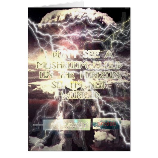 Atombombenkarte (Vorne)