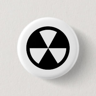 "Atombunker-" Piktogramm-Knopf Button