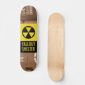 Atombunker-Skateboard Skateboard (Vorderseite)