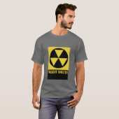 Atombunker-Zeichen T-Shirt (Vorne ganz)