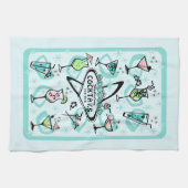 Atomcocktails Geschirrtuch (Horizontal)