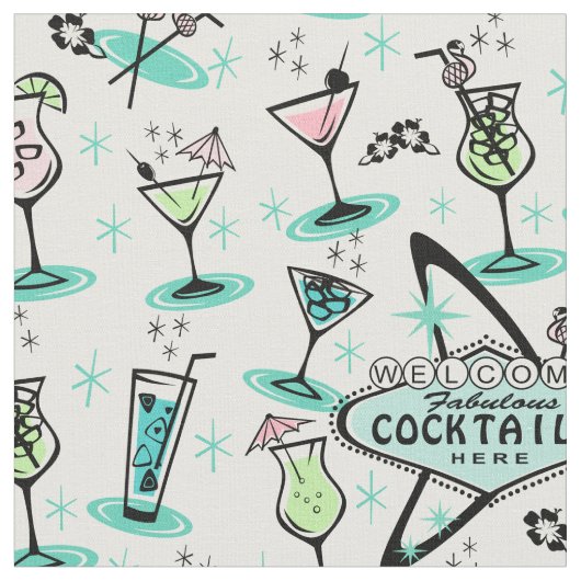 Atomcocktails Stoff (Nahaufnahme)