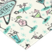 Atomcocktails Tischdecke (Schrägansicht)