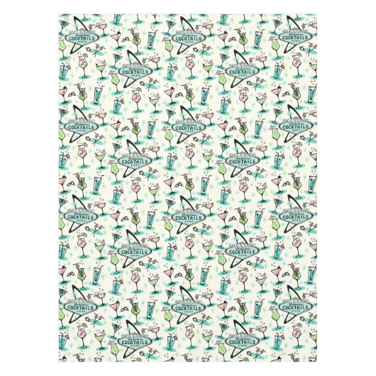 Atomcocktails Tischdecke (Vorderseite)