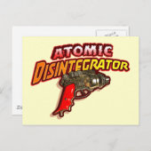 Atomdesintegrator Postkarte (Vorne/Hinten)