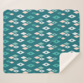 Atomdiamanten aus der Mitte des Jahrhunderts Aquam Sherpadecke (Vorderseite (Horizontal))