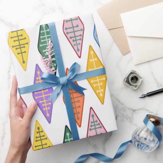 Atomdiamanten Geschenkpapier (Schenken)
