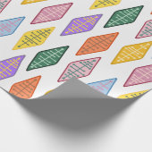 Atomdiamanten Geschenkpapier (Ecke)