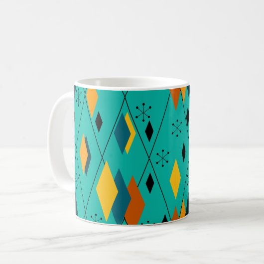 Atomdiamanten Kaffeetasse (Vorderseite Links)