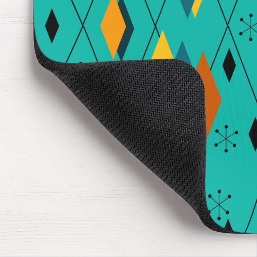 Atomdiamanten Mousepad (Ecke)