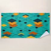 Atomdiamanten Strandtuch (Vorderseite)