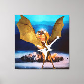 Atomdrache Leinwanddruck (Vorderseite)