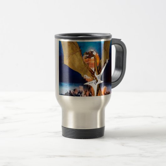 Atomdrache Reisebecher (VorderseiteRechts)