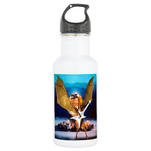 Atomdrache Trinkflasche (Vorderseite)