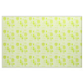 Atome Abstrakte Barkcloth-Chartreuse Stoff (Yard (91,4 cm))