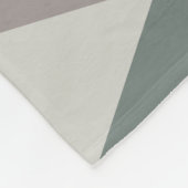 Atome Age Art Diamonds Sage Gray Fleecedecke (Ecke)