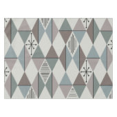 Atome Age Art Diamonds Sage Gray Tischdecke (Vorderseite (Horizontal))