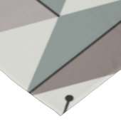 Atome Age Art Diamonds Sage Gray Tischdecke (Schrägansicht)