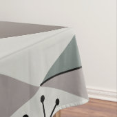 Atome Age Art Diamonds Sage Gray Tischdecke (Beispiel)