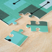 Atome Age Simple Shapes Türkis Puzzle (Seite)