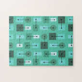 Atome Age Simple Shapes Türkis Puzzle (Horizontal)