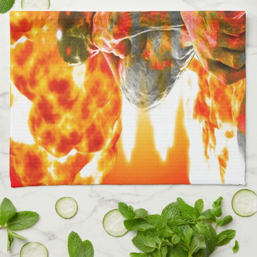 Atome Brainstorm Handtuch (Gefaltet)