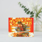 Atome Brainstorm Postkarte (Stehend Vorderseite)