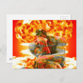 Atome Brainstorm Postkarte (Vorne/Hinten)