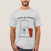 Atome für Klima-Shirt T-Shirt (Vorderseite)