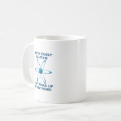 Atome machen alles lustige Mug Kaffeetasse (Vorderseite Links)