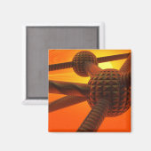 Atome Magnet (Vorderseite/Rückseite)