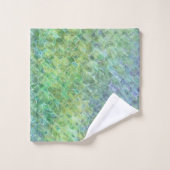 Atome Meerglas : Badetuch-Set Badhandtuch Set (Waschlappen)