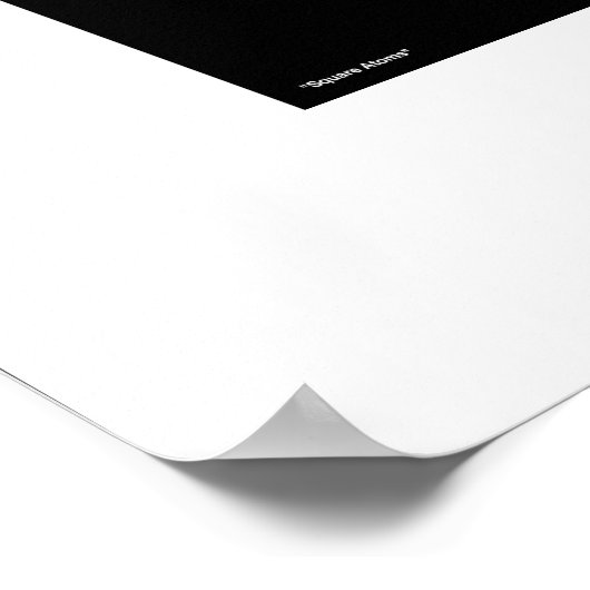 Atome - Platz? Poster (Ecke)