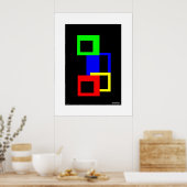 Atome - Platz? Poster (Küche)