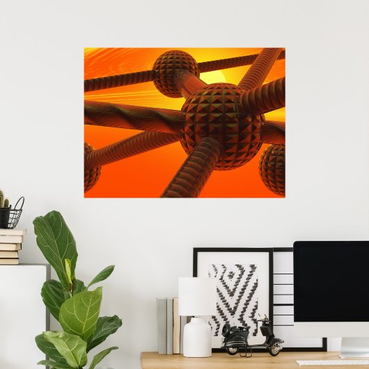 Atome Poster (Heimbüro)