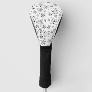 Atome Retro Atomalge Muster Golf Headcover