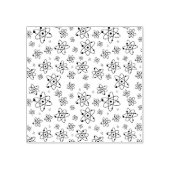 Atome Retro Atomalge Muster Gummistempel (Prägung)