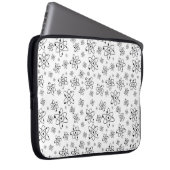 Atome Retro Atomalge Muster Laptopschutzhülle (Vorne Rechts)