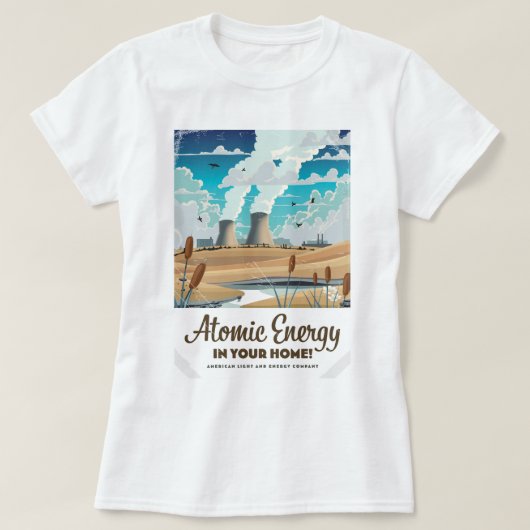 Atomenergie Kommerziell T-Shirt (Design vorne)