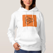 Atomenergie-Symbol-Wissenschaft und Technik für Po Hoodie (Vorderseite)